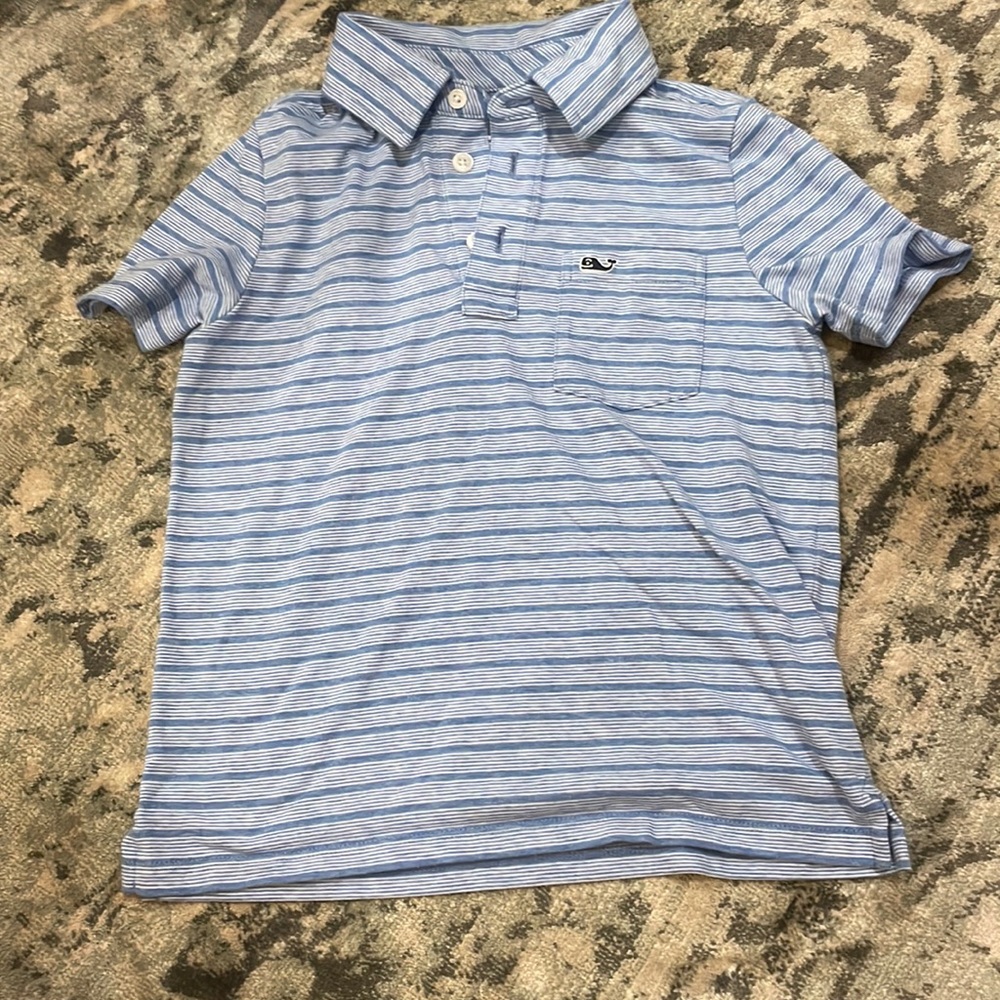 Boys vineyard vines size 6 polo